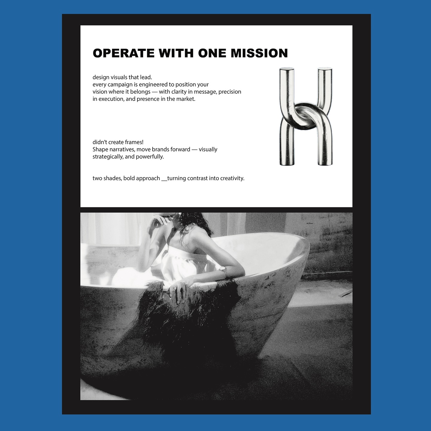 Operate With One Mission — Service